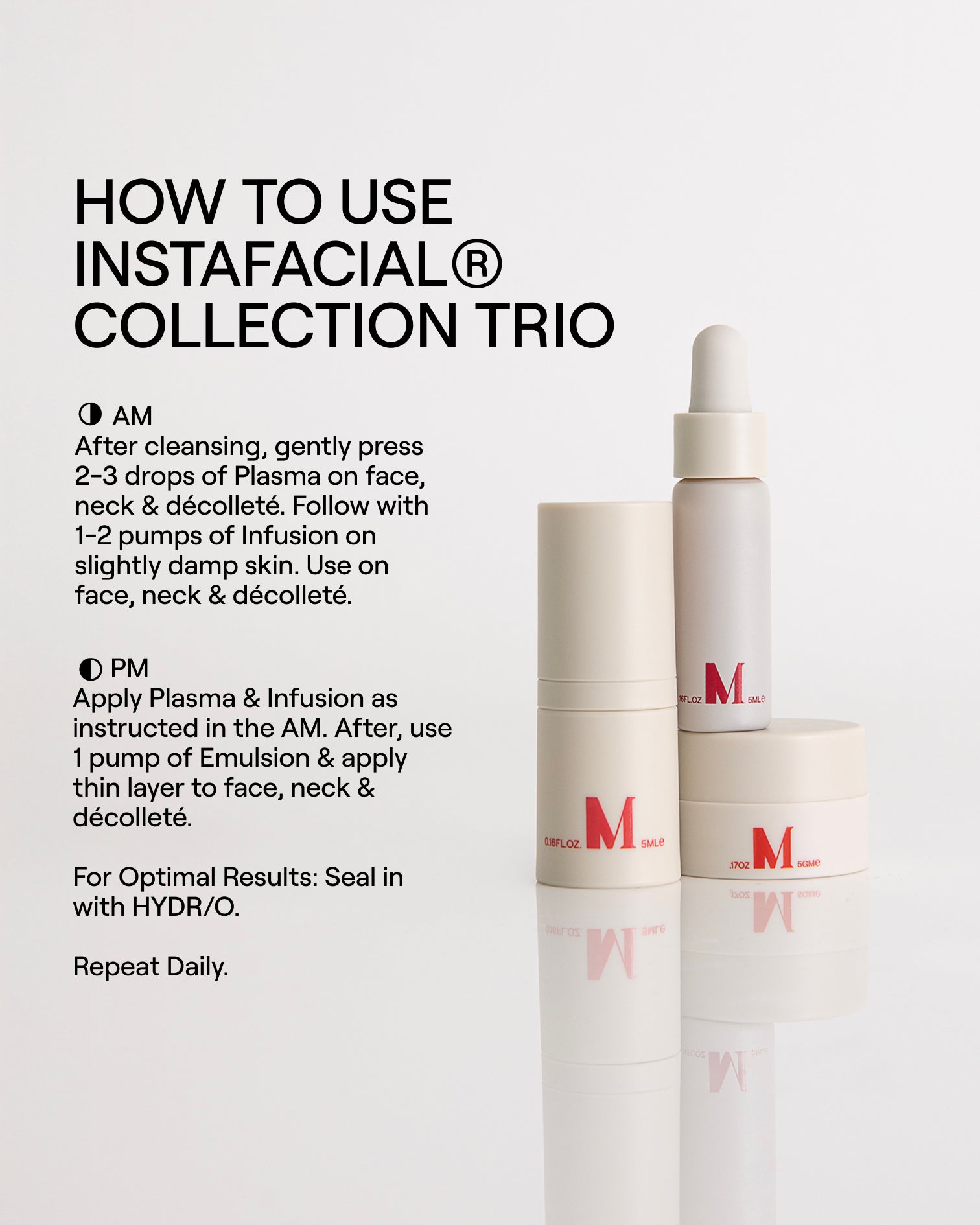 INSTAFACIAL® TRIO DISCOVERY SET – Dr. Diamond's Metacine