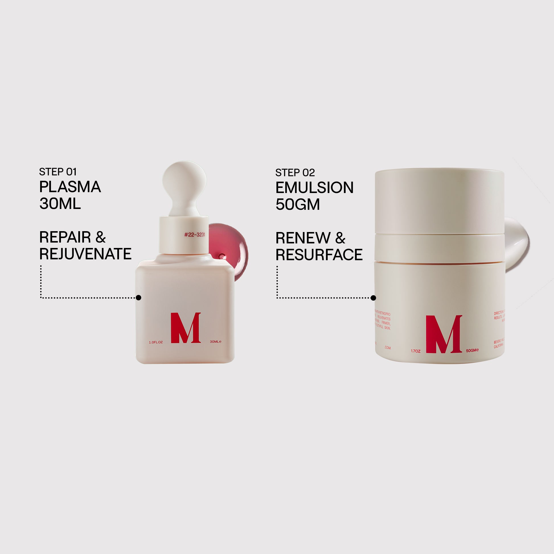 Instafacial collection | Growth Factor Serum & Retinoid Night
